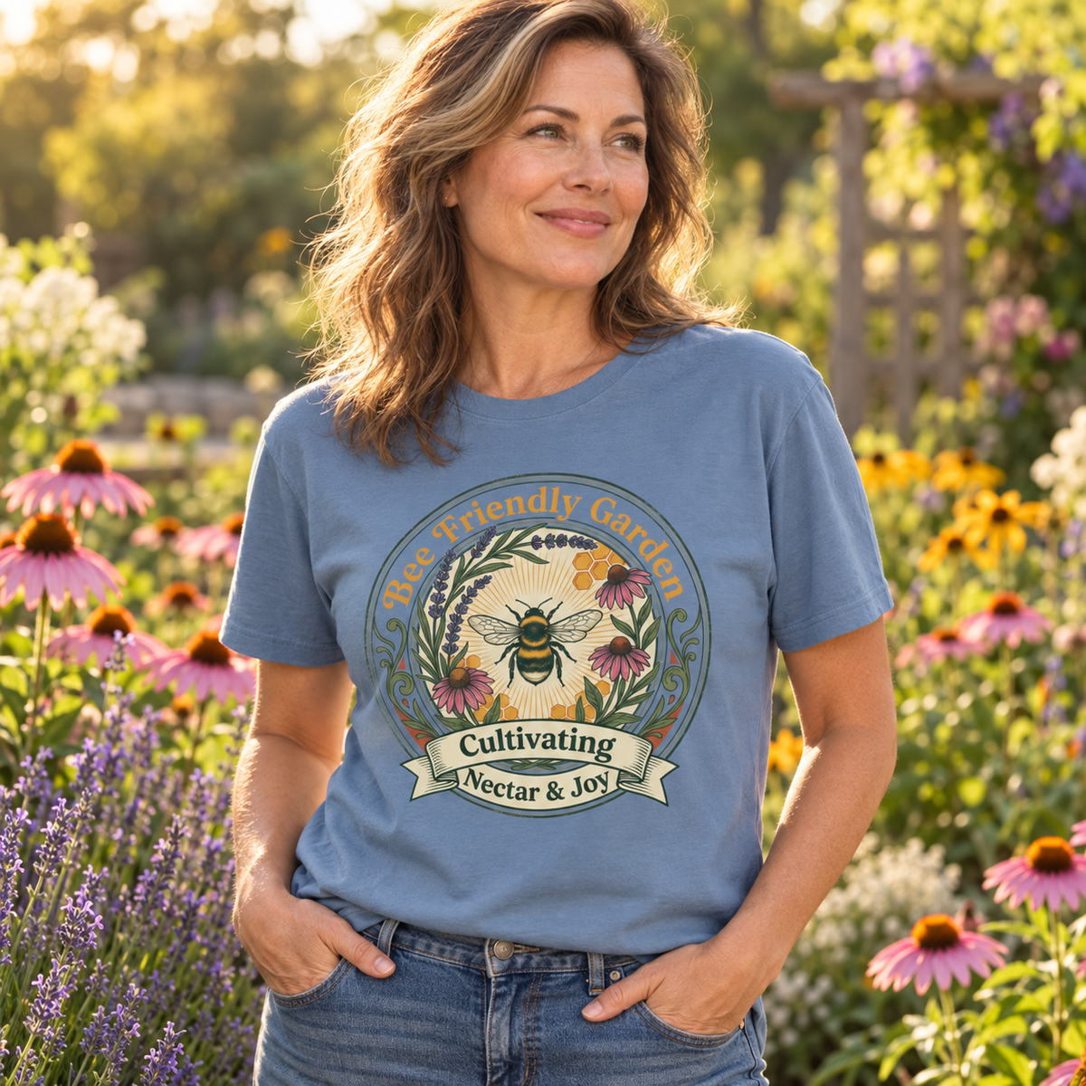 Bee Friendly Garden Tee