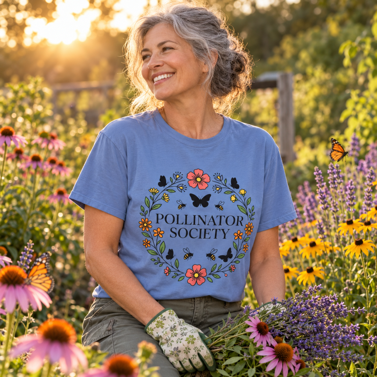 Pollinator Society Tee