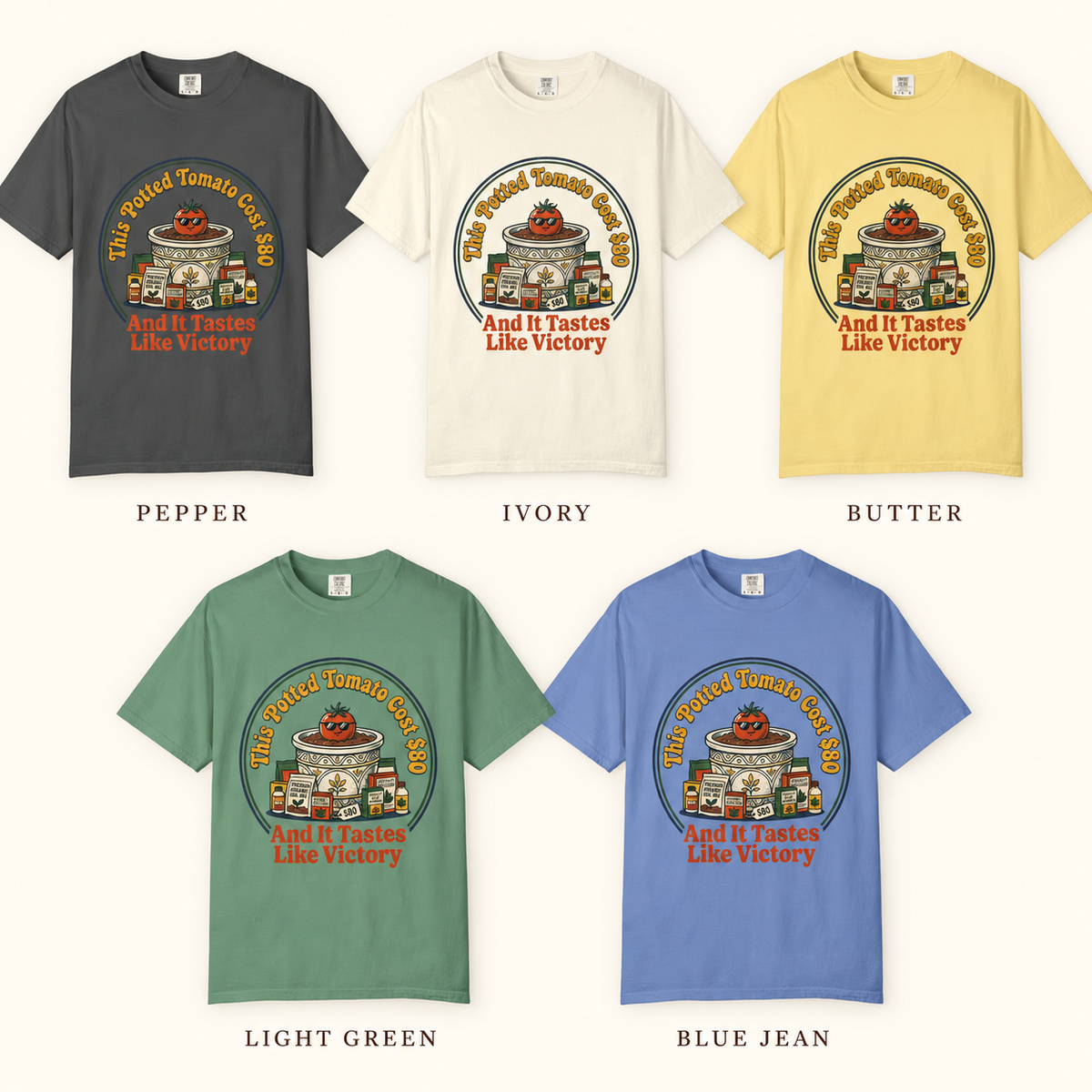 $80 Tomato Club Tee