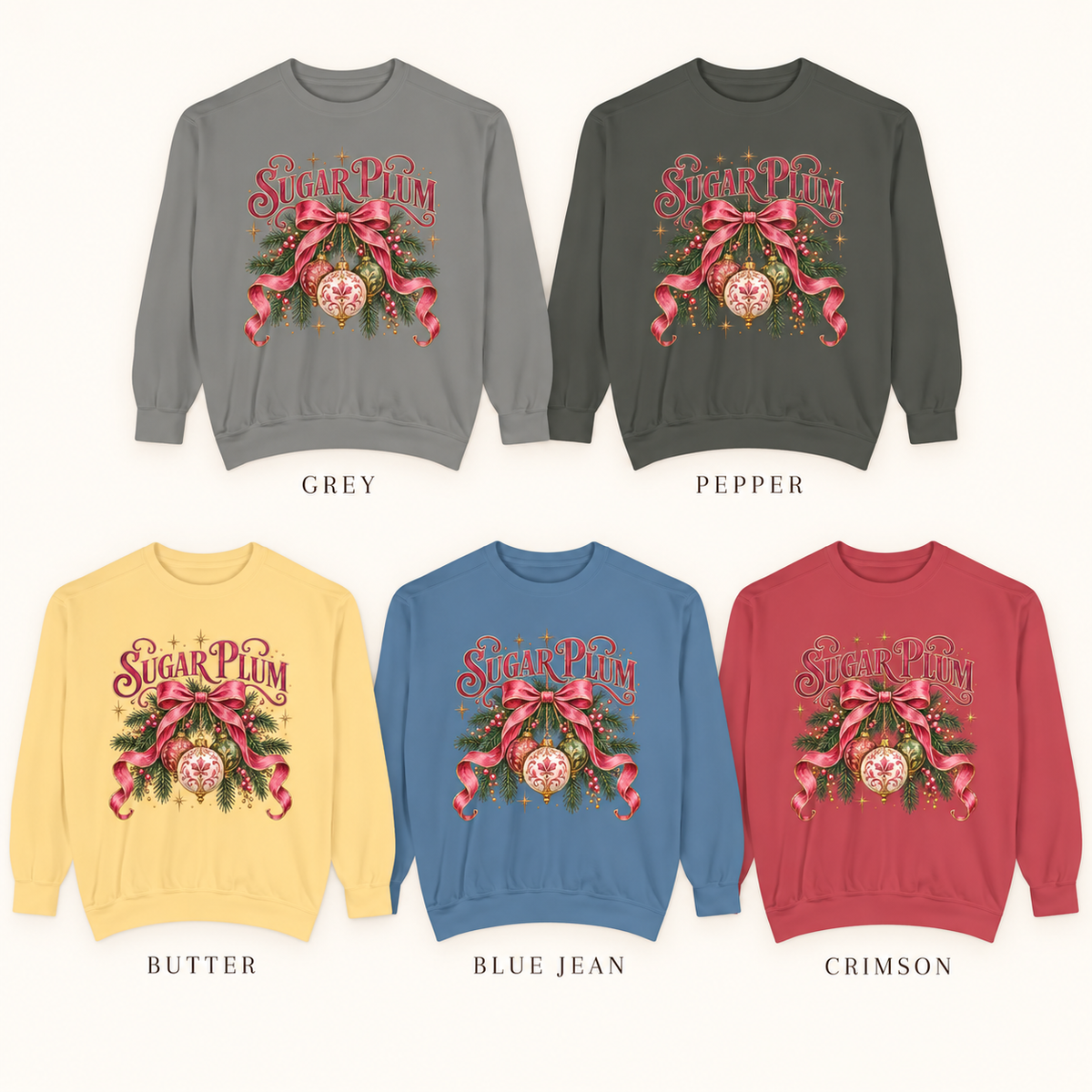 Sugar Plum Christmas Sweatshirt