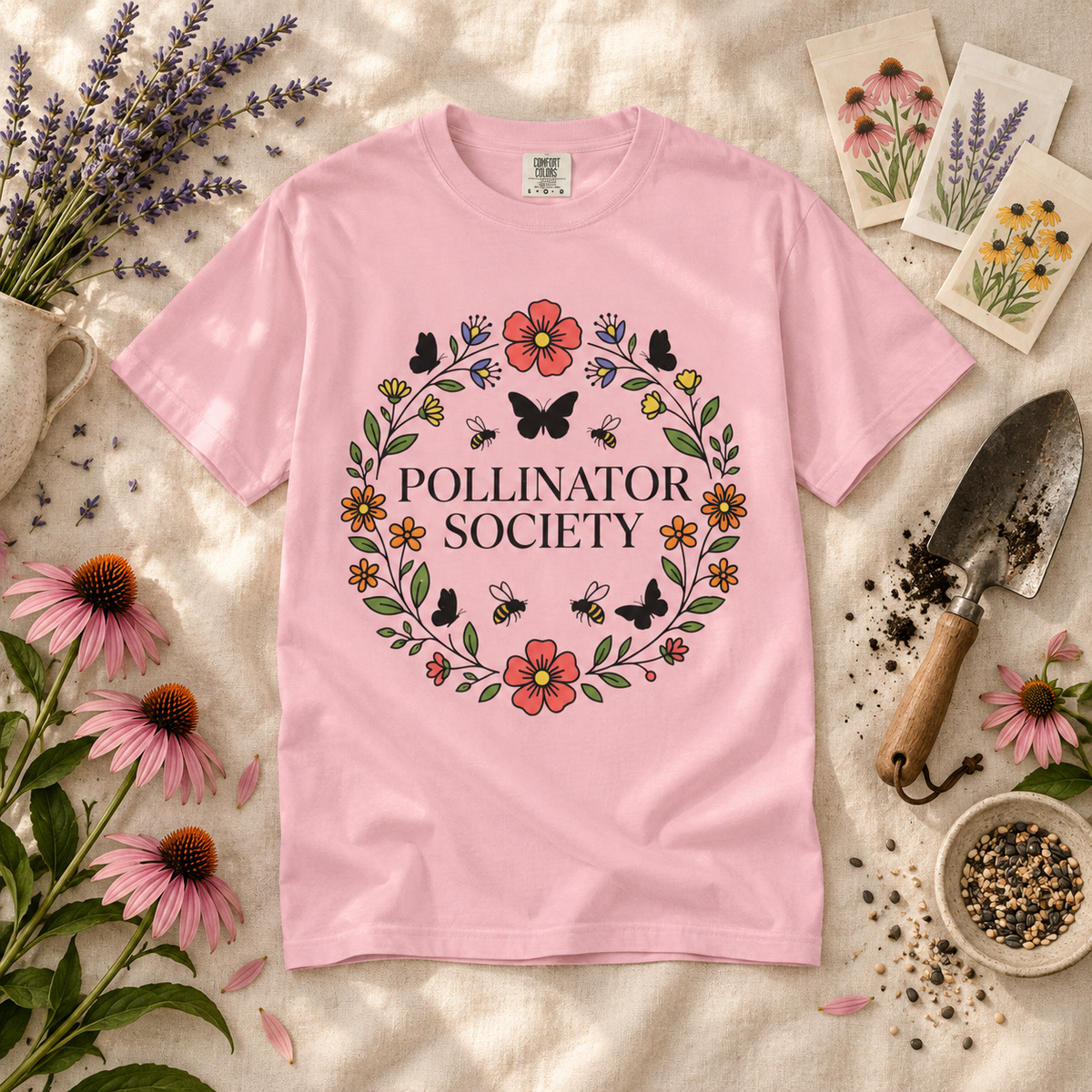 Pollinator Society Tee