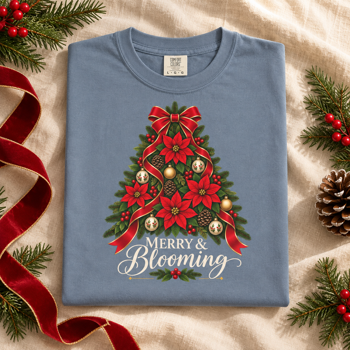 Merry & Blooming Tee