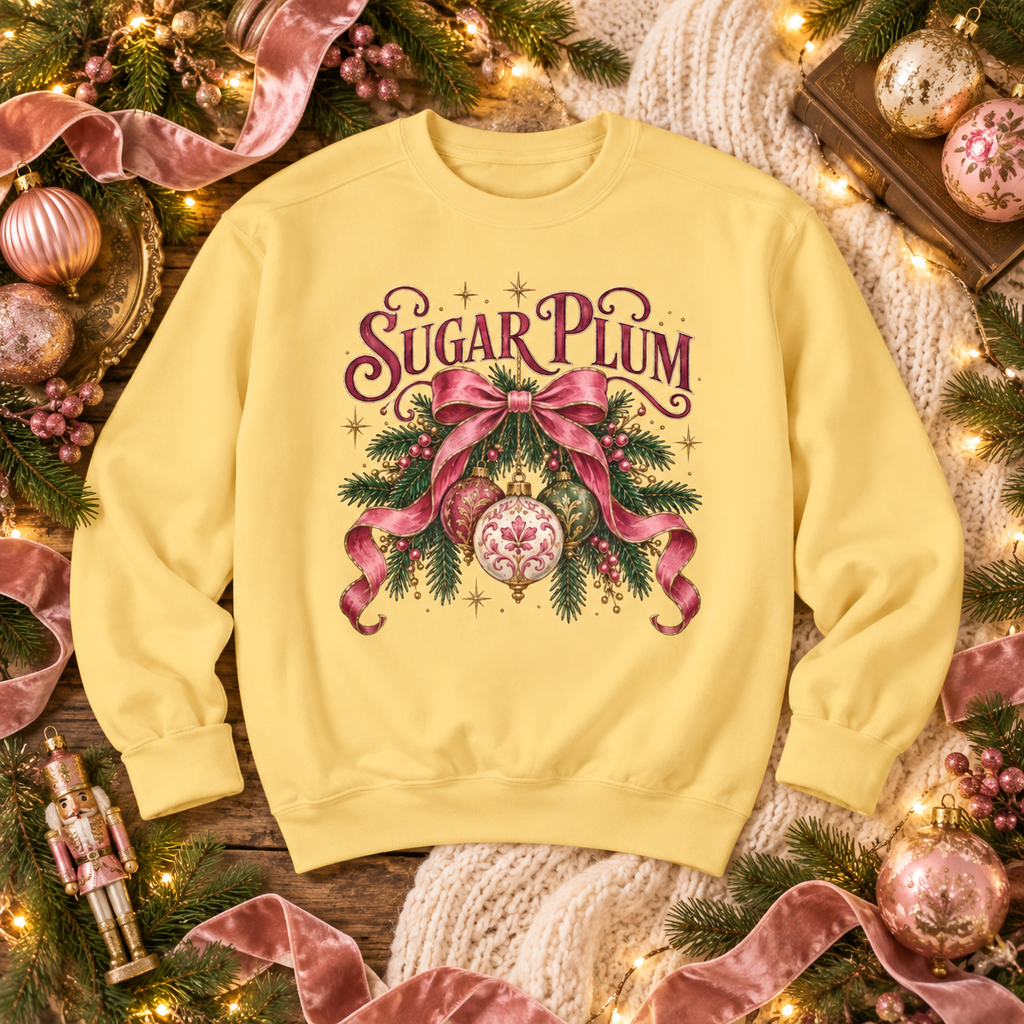 Sugar Plum Christmas Sweatshirt