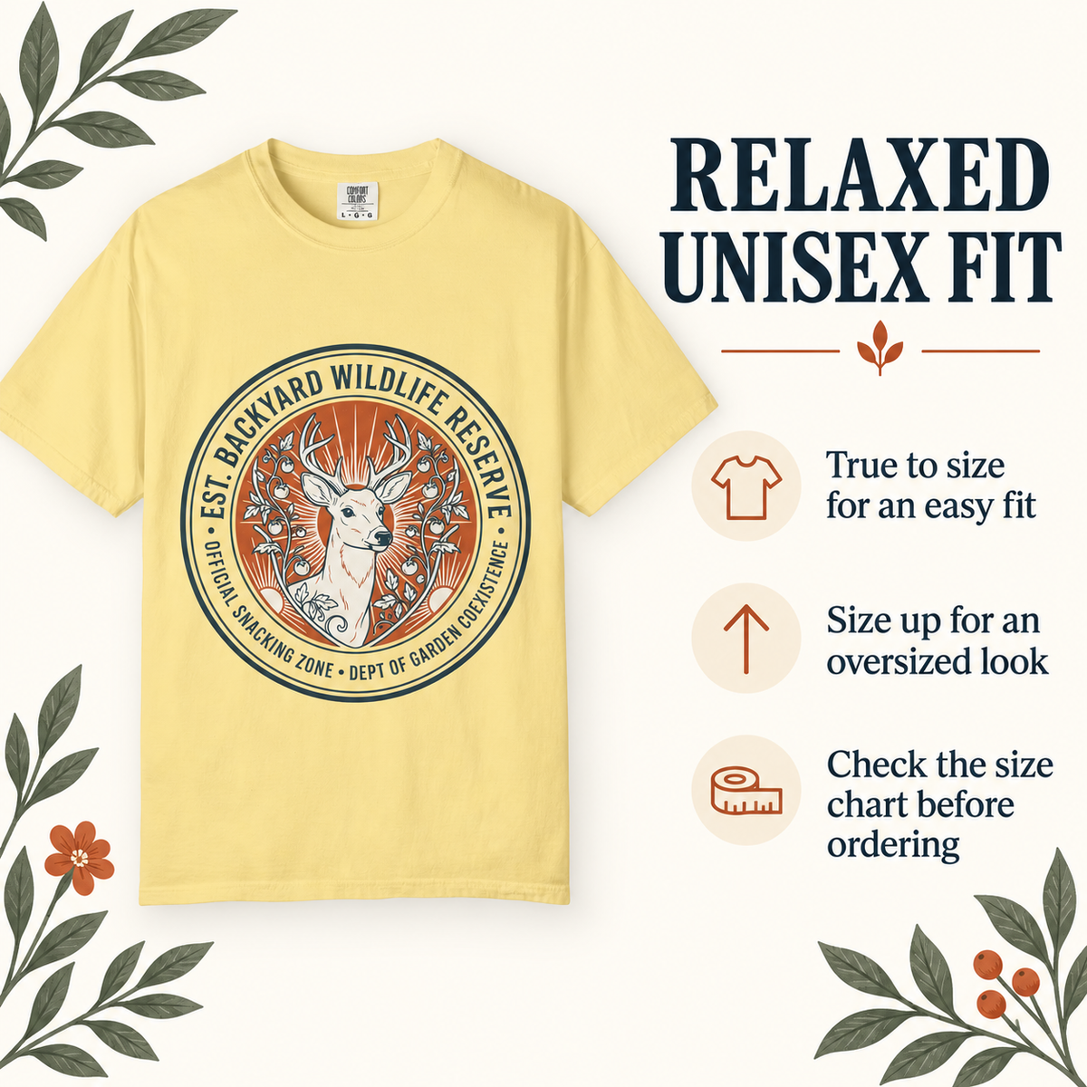 Backyard Wildlife Reserve Tee