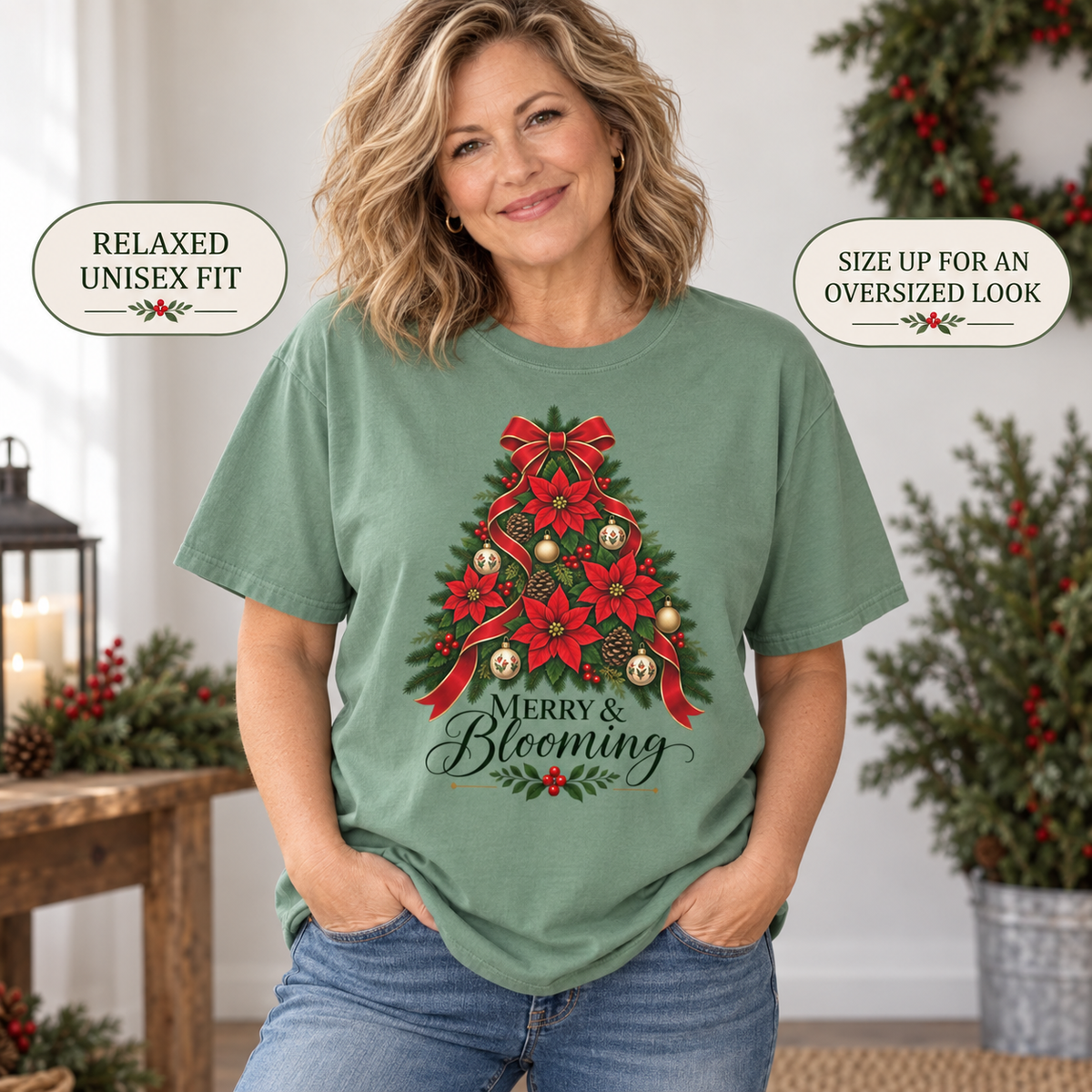 Merry & Blooming Tee