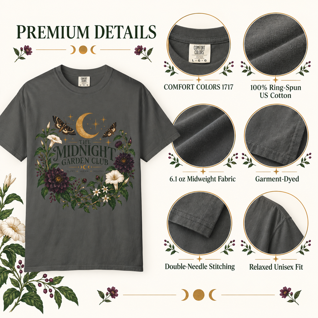 The Midnight Garden Club Tee