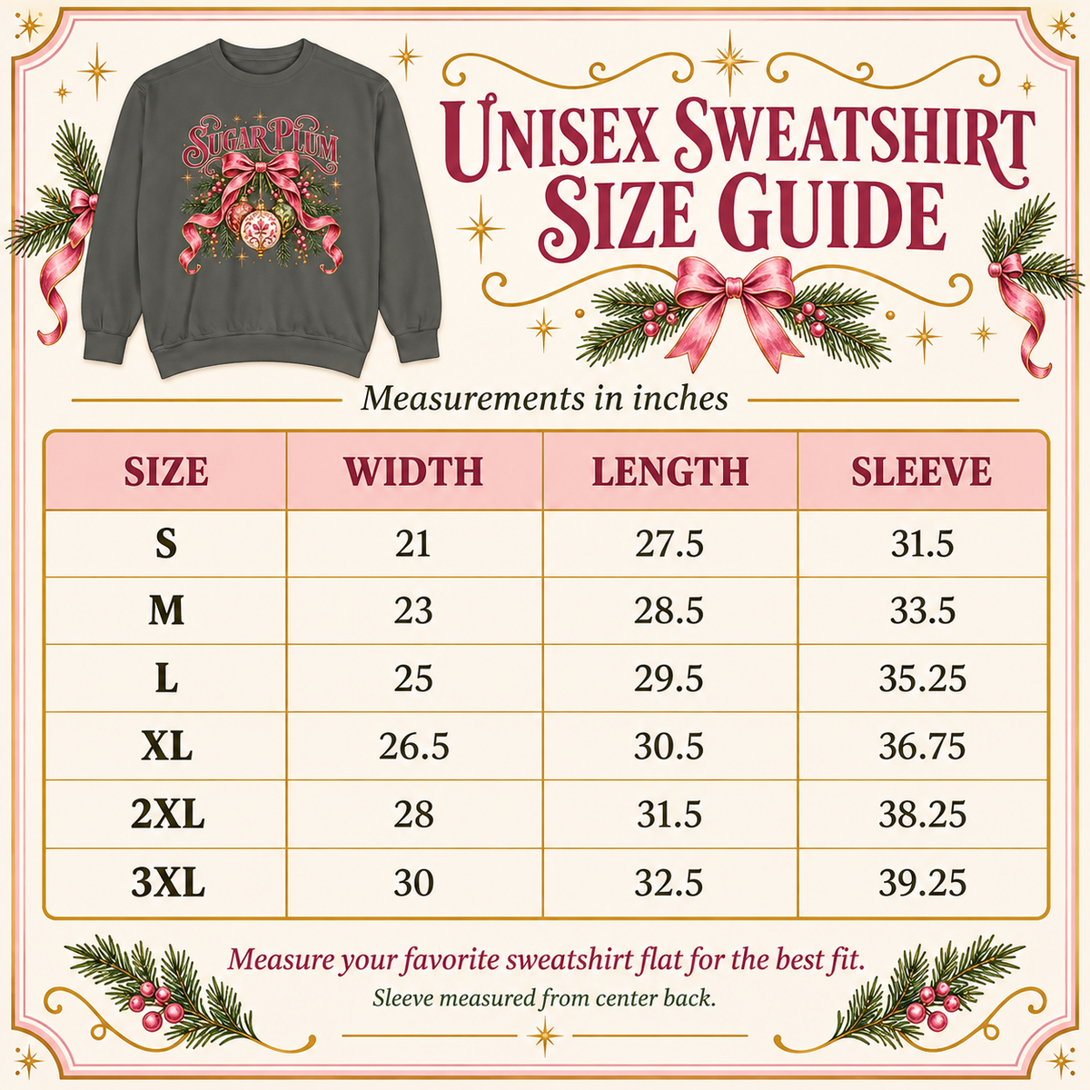 Sugar Plum Christmas Sweatshirt