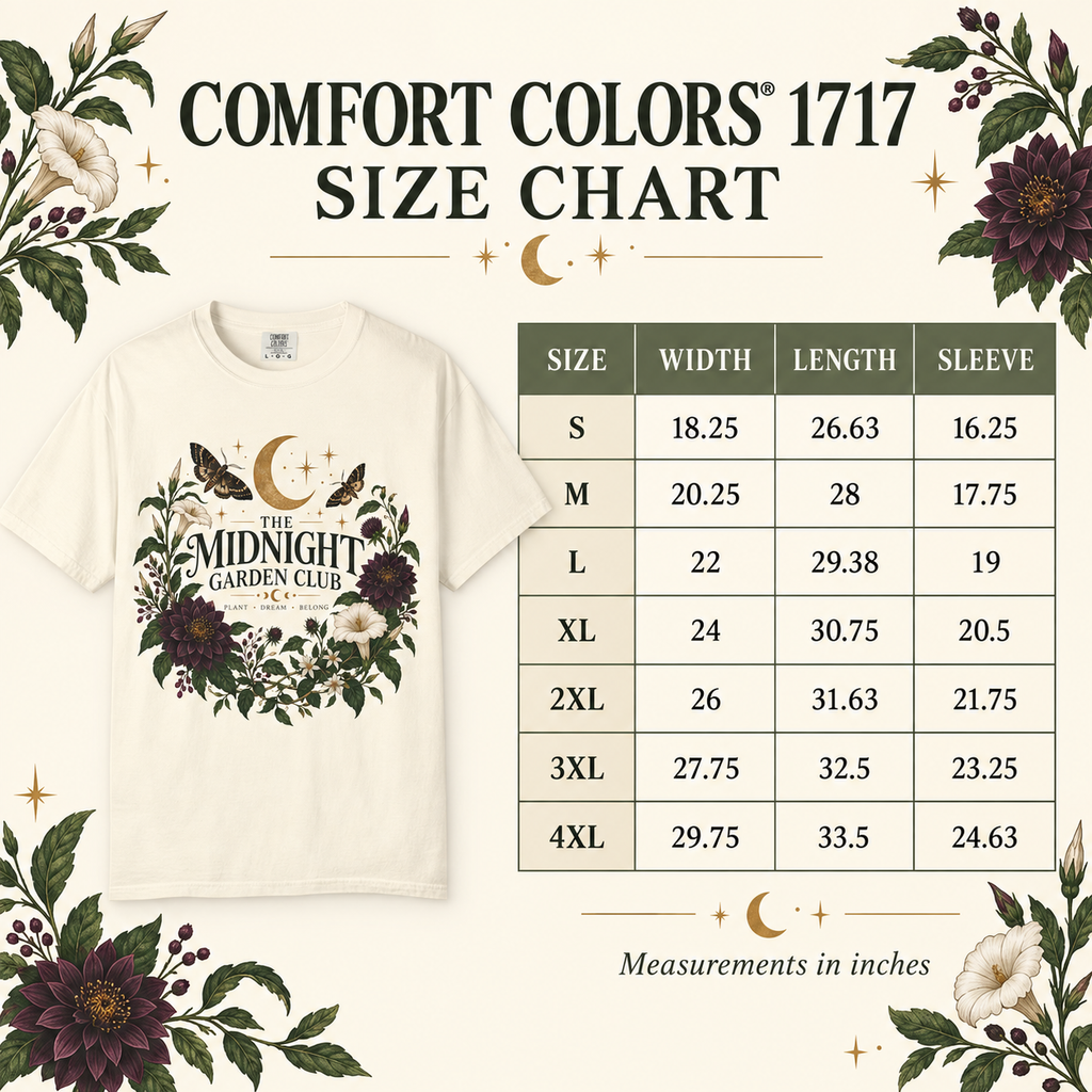 The Midnight Garden Club Tee