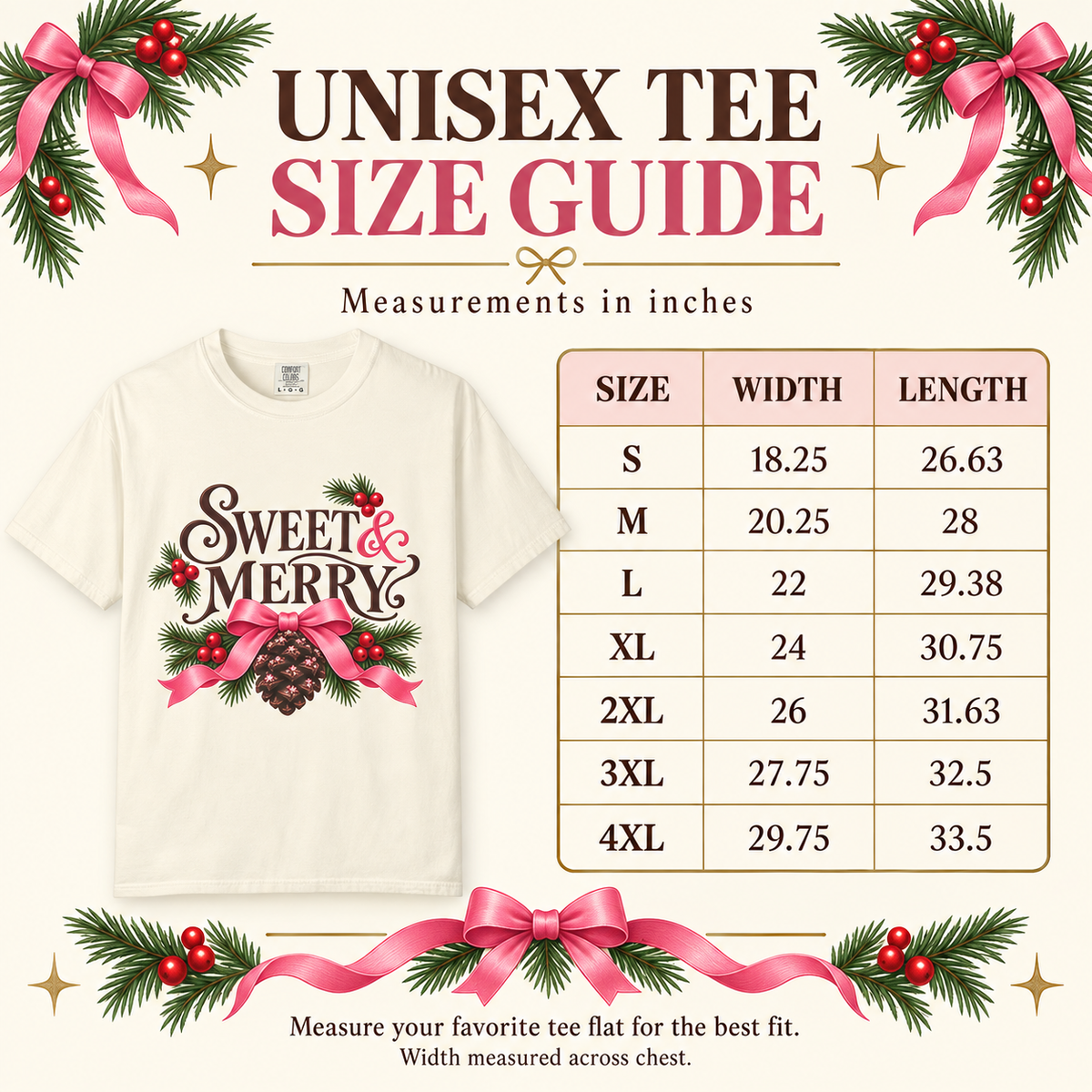 Sweet & Merry Tee