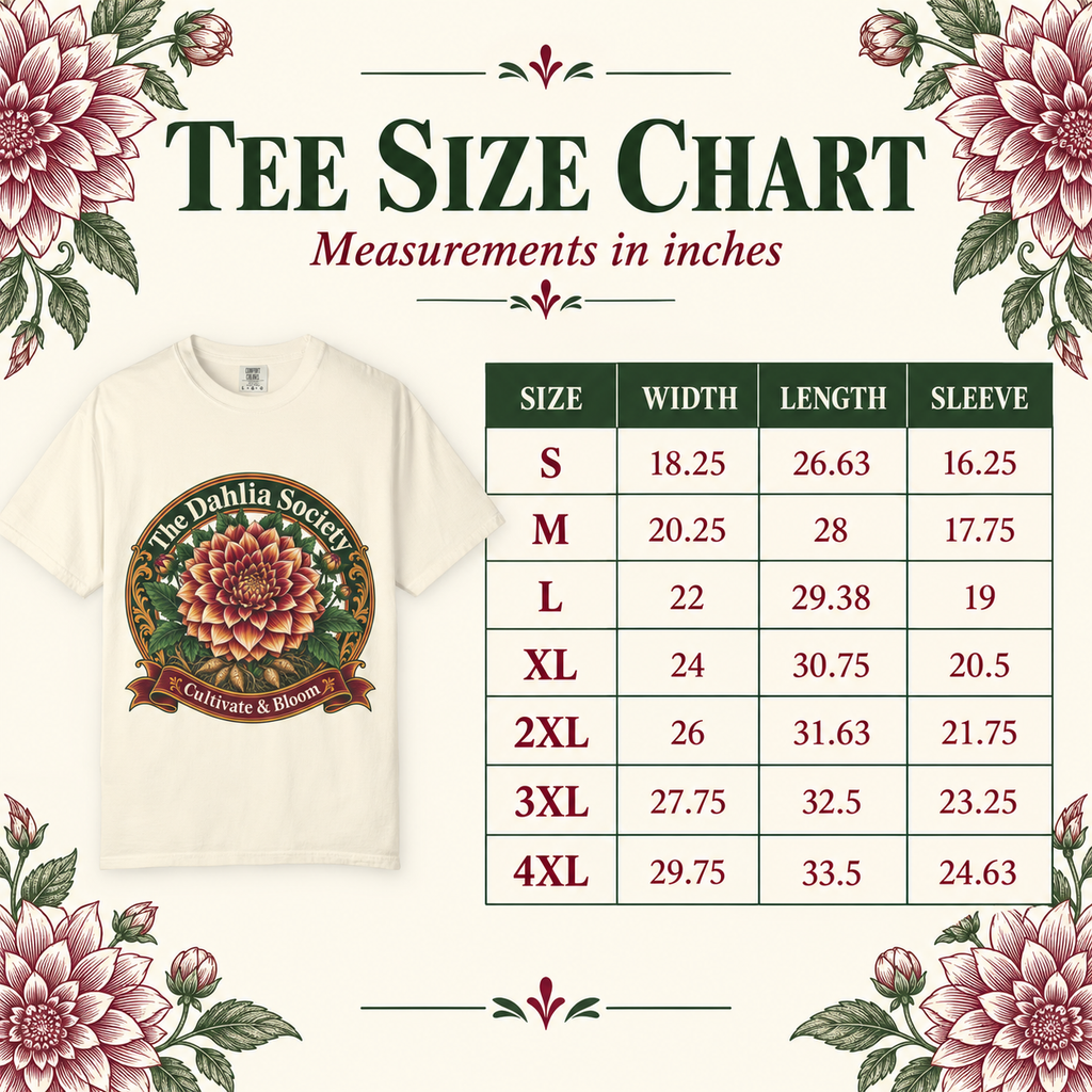 The Dahlia Society Tee