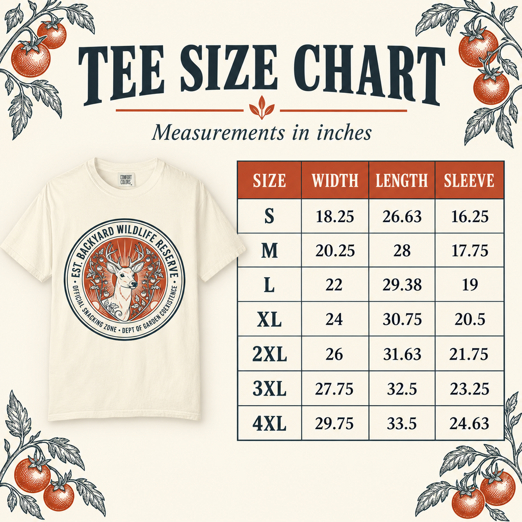 Backyard Wildlife Reserve Tee