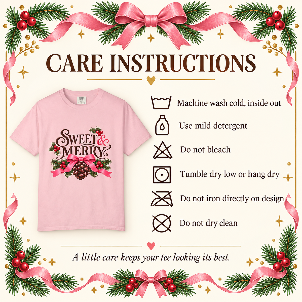 Sweet & Merry Tee