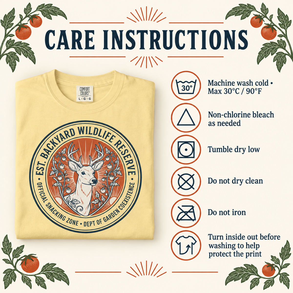 Backyard Wildlife Reserve Tee