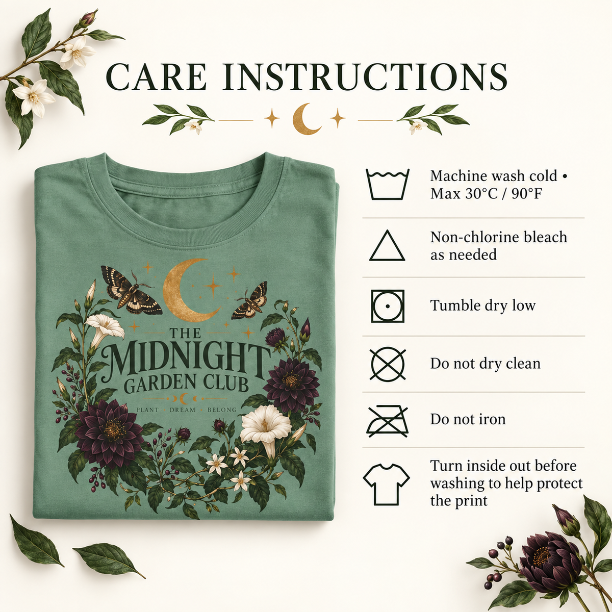 The Midnight Garden Club Tee