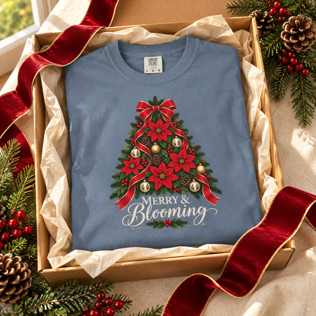 Merry & Blooming Tee