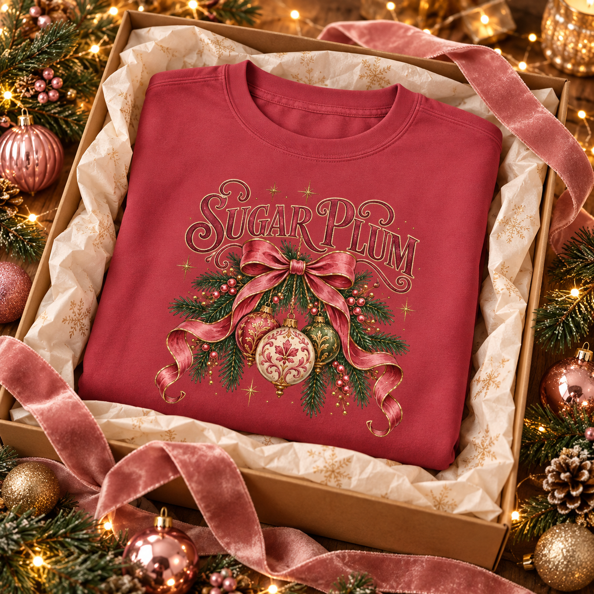Sugar Plum Christmas Sweatshirt