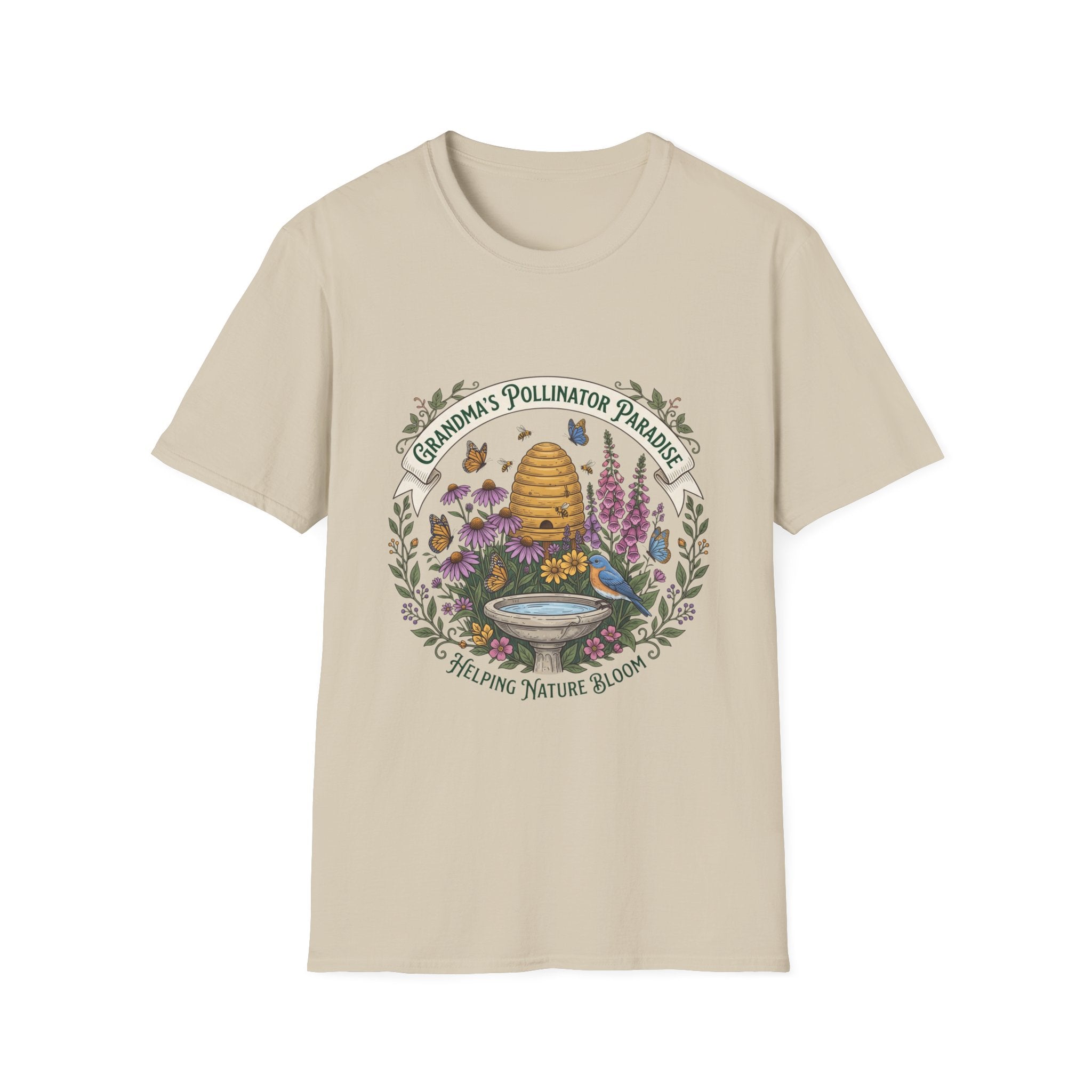 Grandma Pollinator Paradise T-Shirt