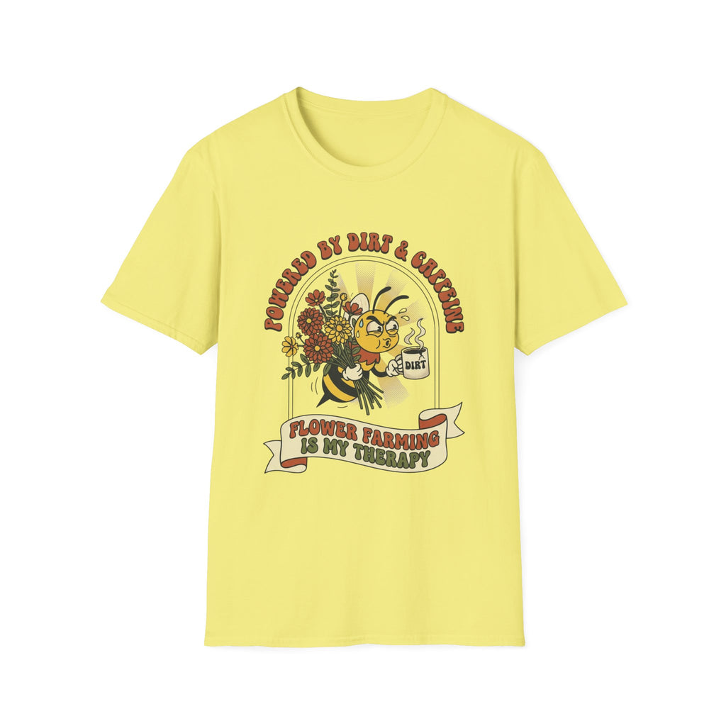 Flower Farm Bee Coffee T-Shirt