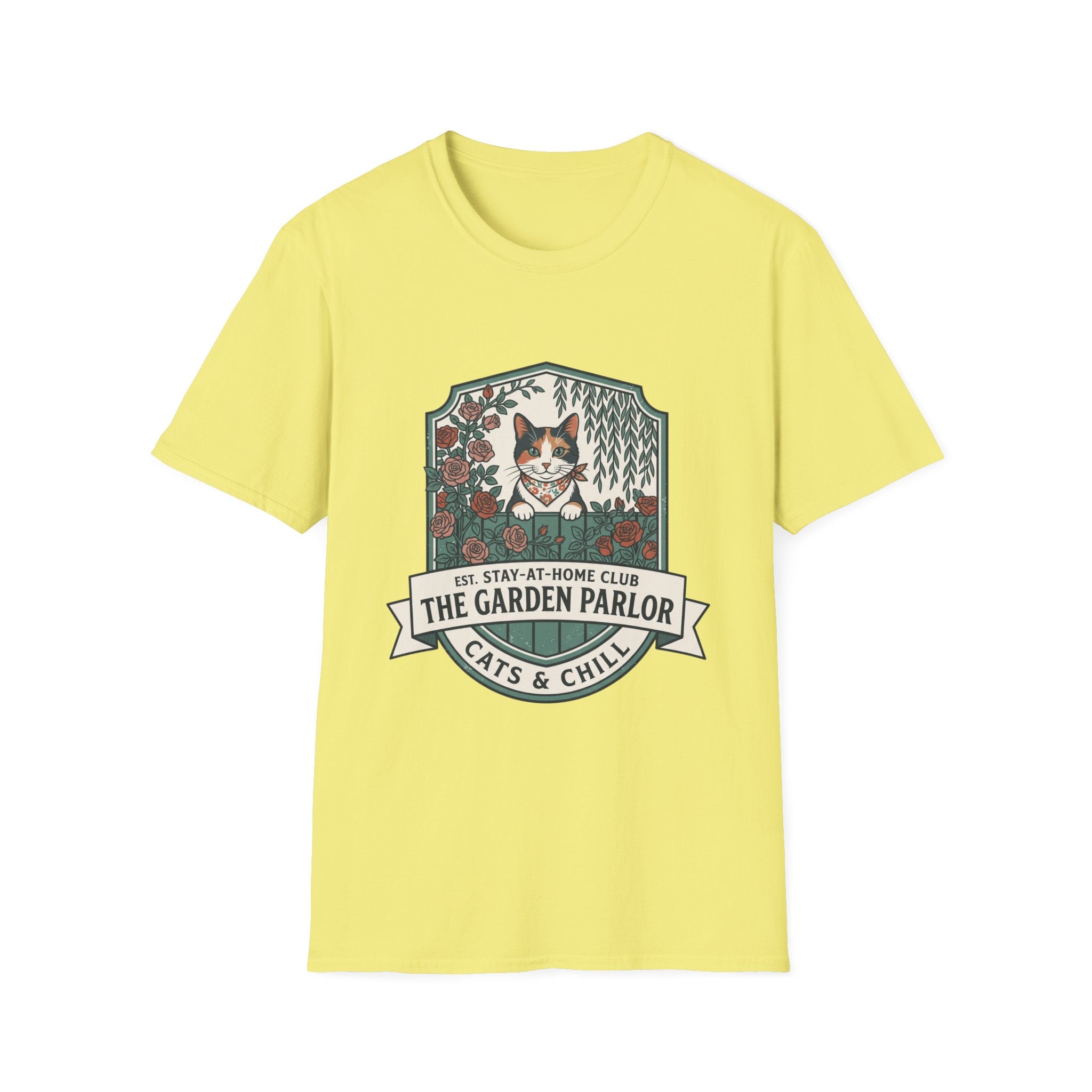 Cats Chill Garden T-Shirt