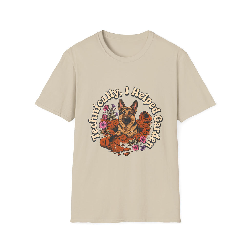 Helped-German Shepherd T-Shirt