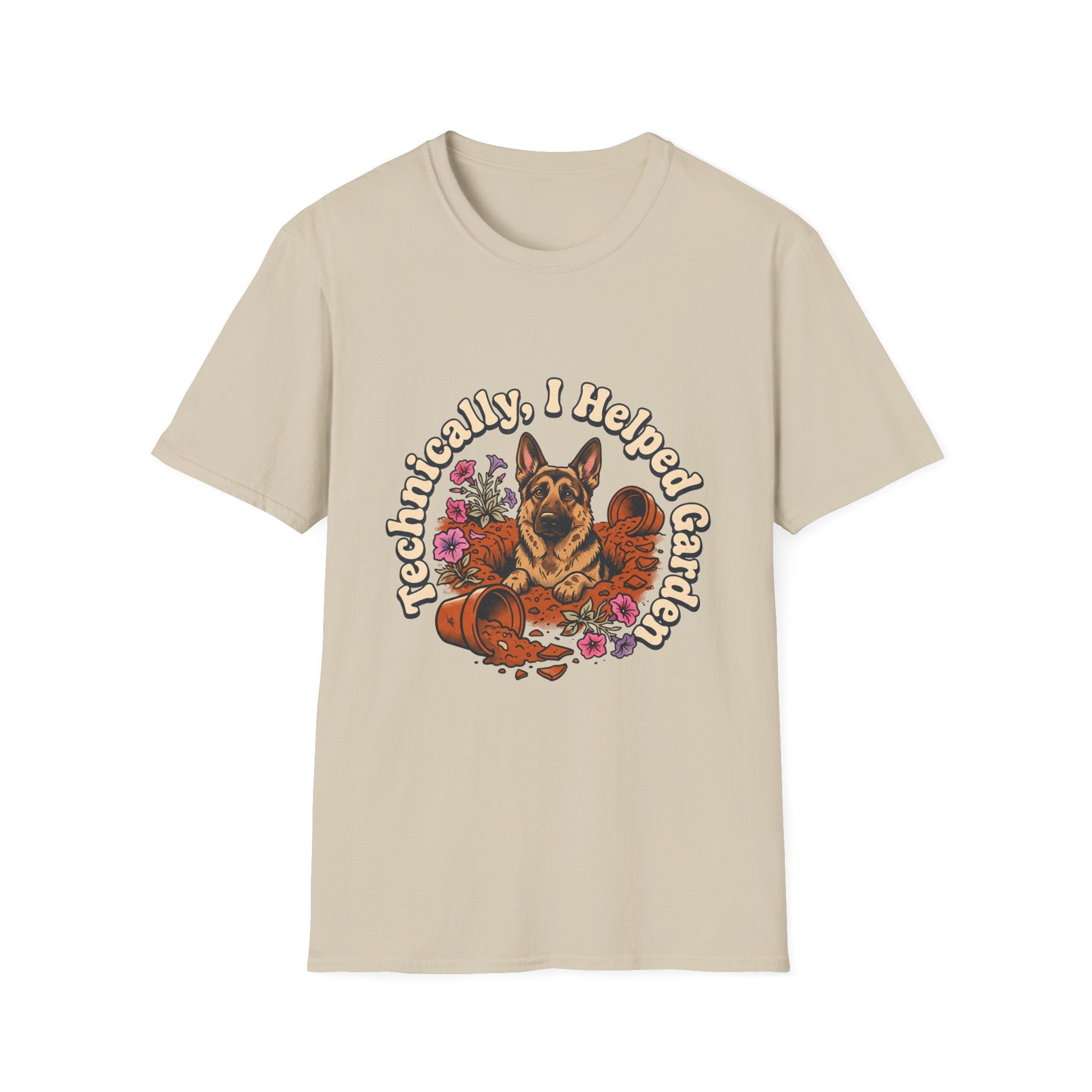 Helped-German Shepherd T-Shirt