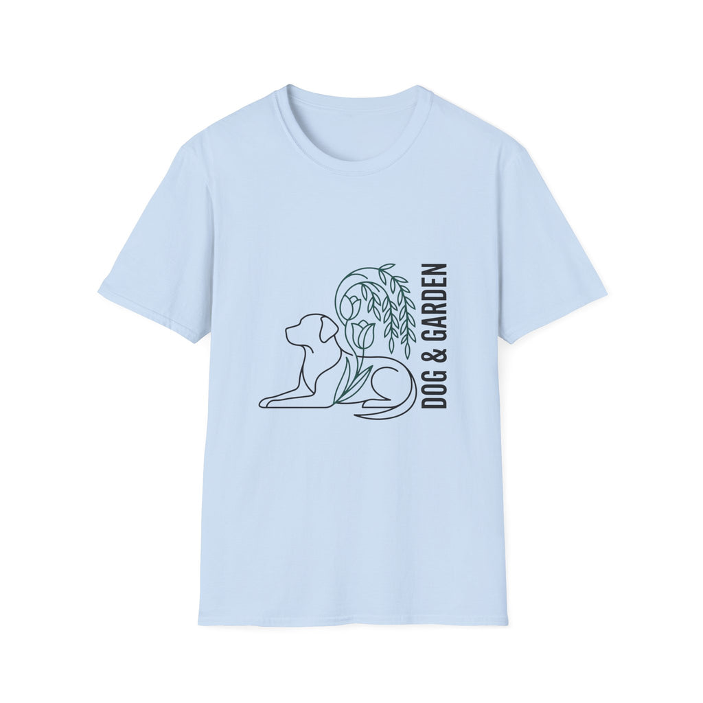 Garden Dog Sketch T-Shirt