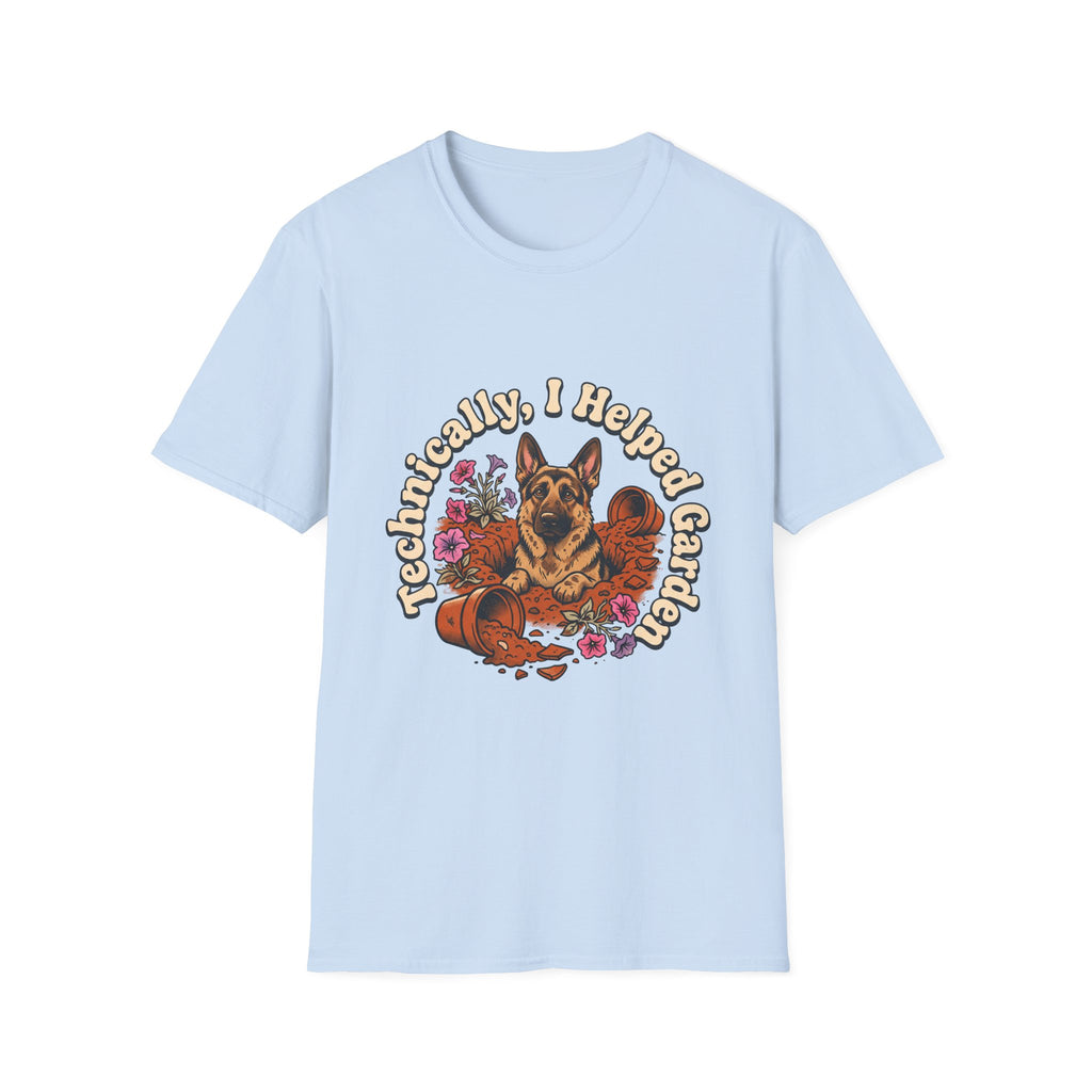 Helped-German Shepherd T-Shirt