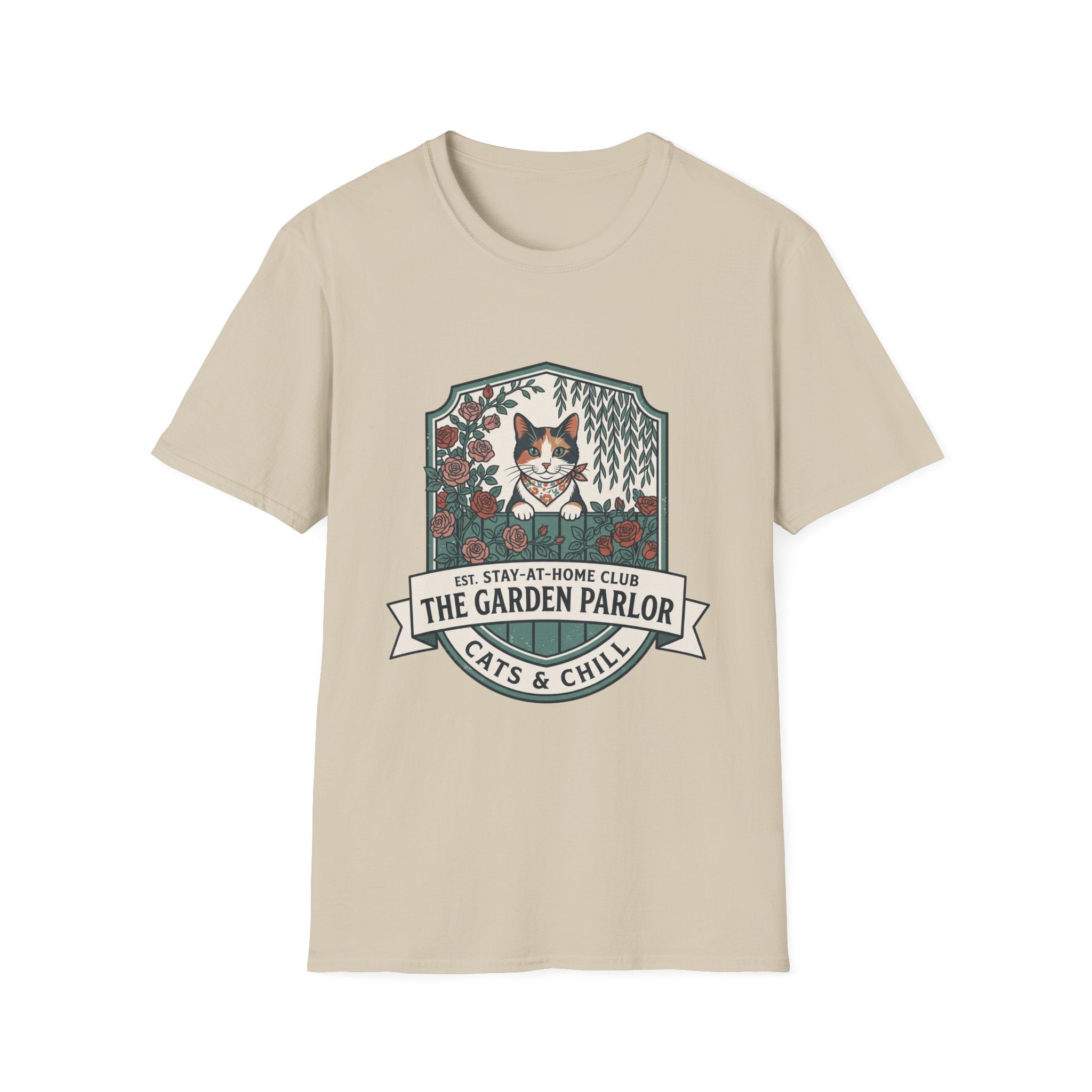 Cats Chill Garden T-Shirt