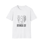 Botanical Cat Sketch T-Shirt