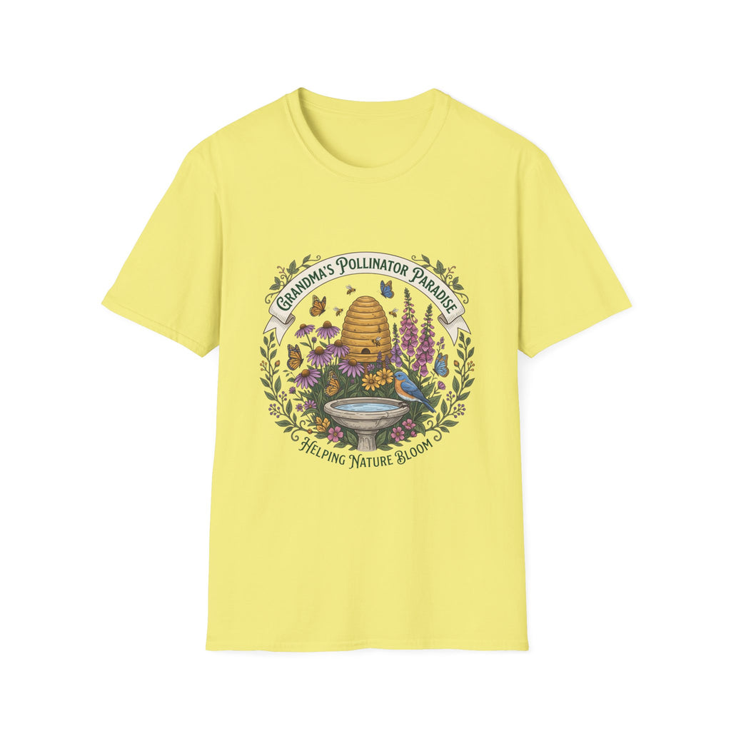 Grandma Pollinator Paradise T-Shirt