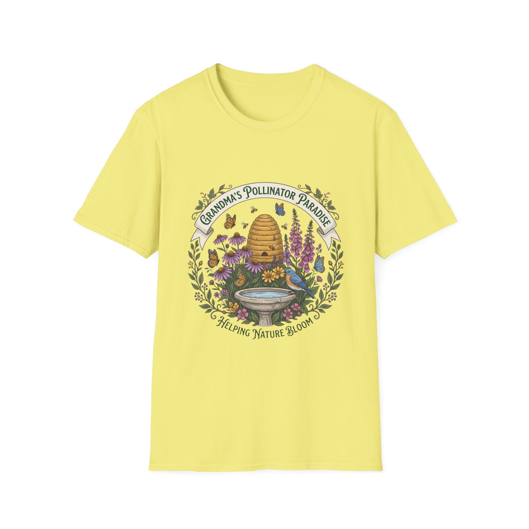Grandma Pollinator Paradise T-Shirt