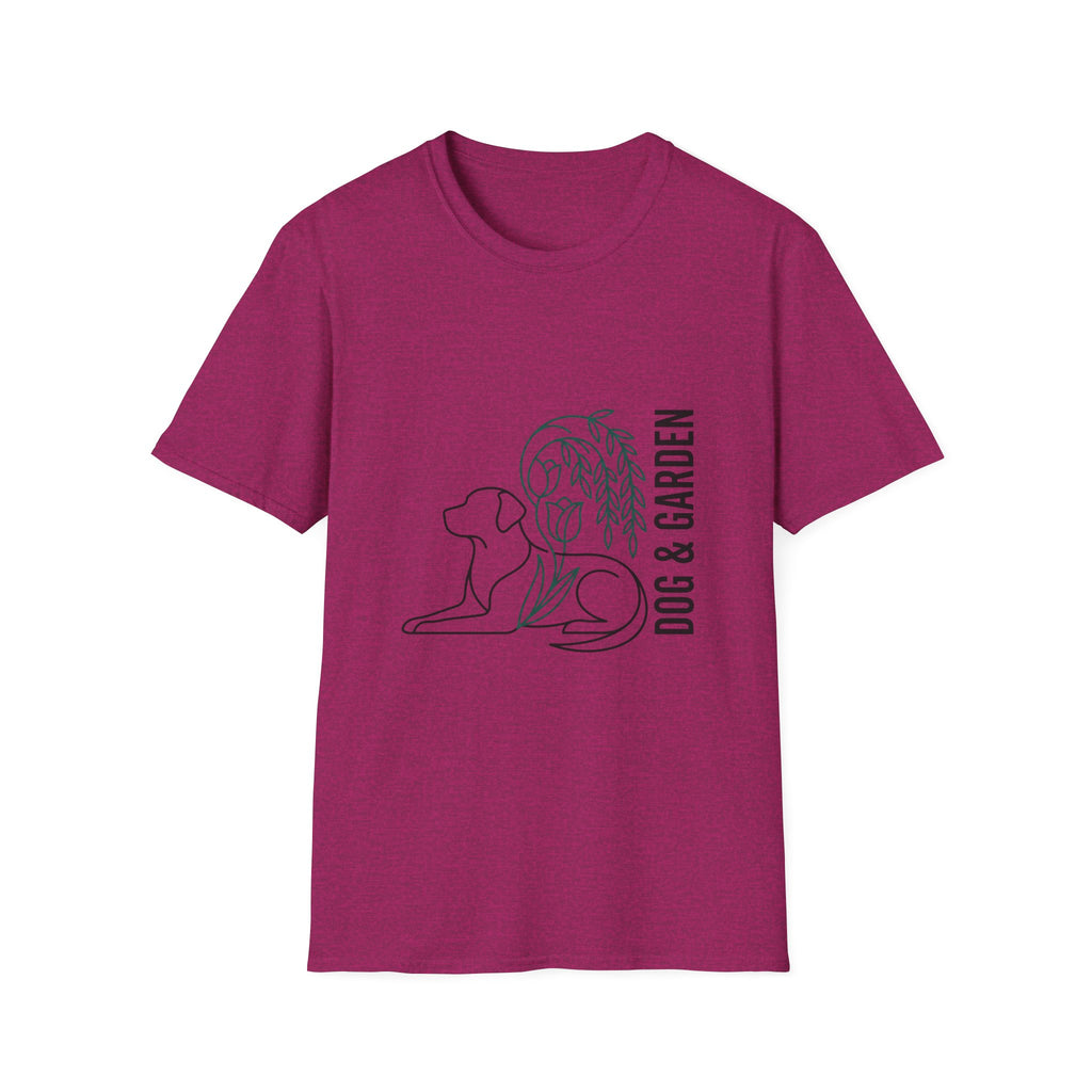 Garden Dog Sketch T-Shirt