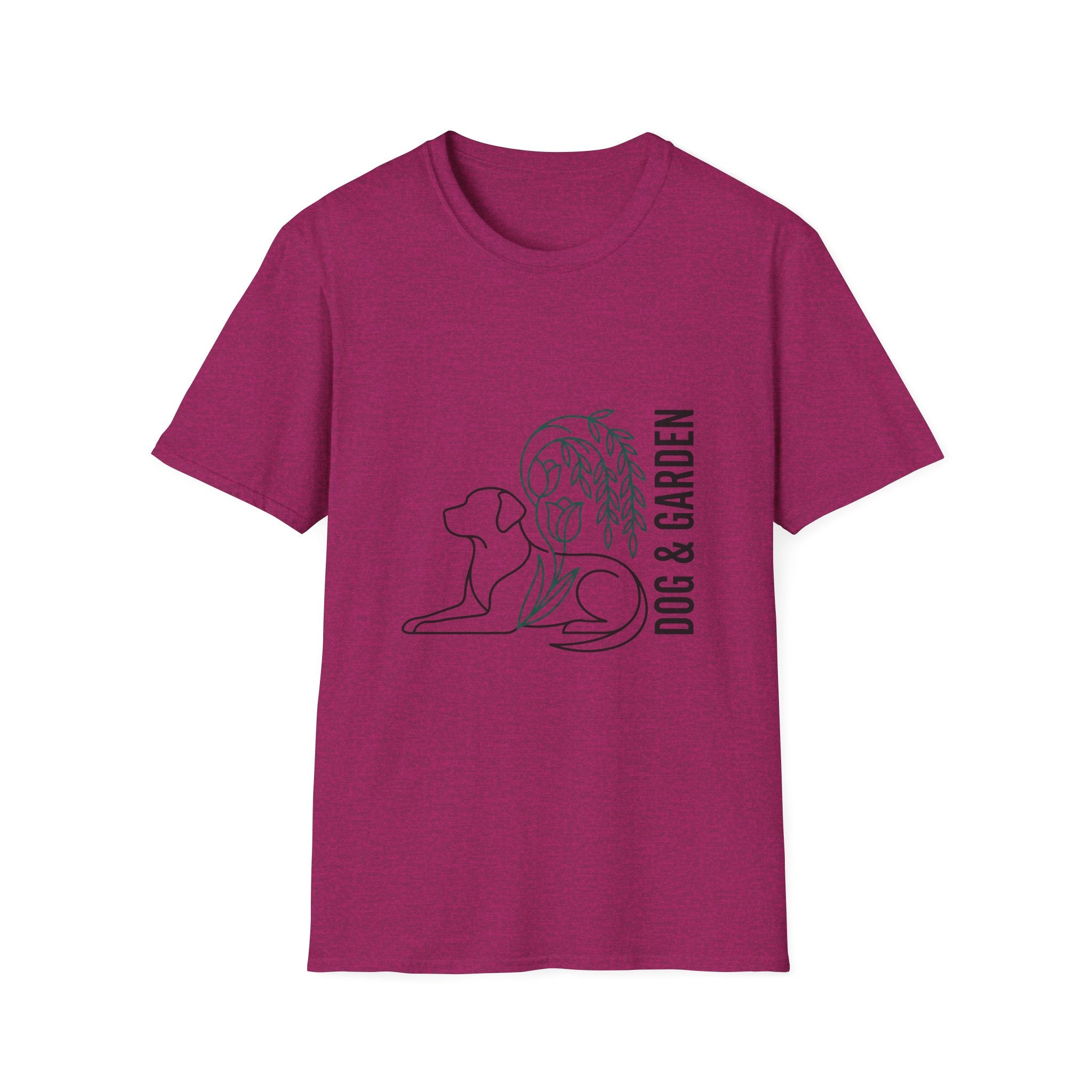 Garden Dog Sketch T-Shirt