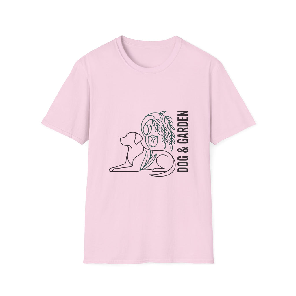Garden Dog Sketch T-Shirt