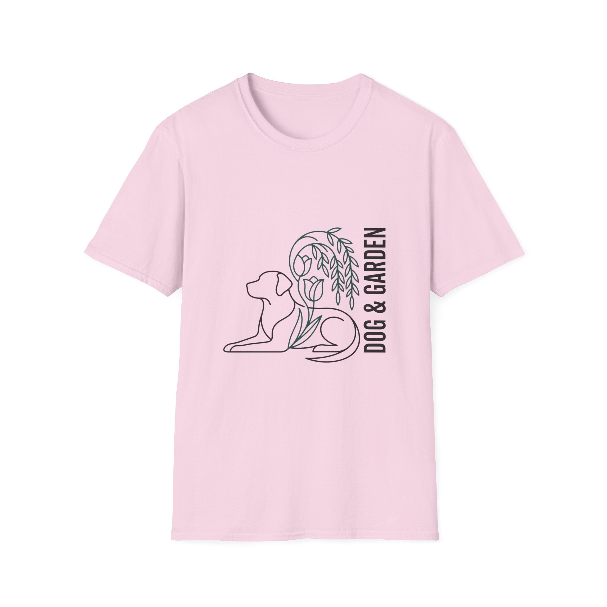 Garden Dog Sketch T-Shirt