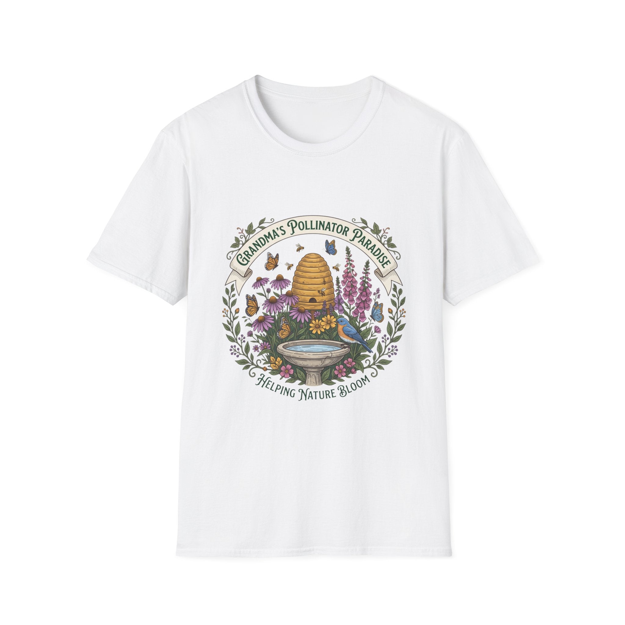 Grandma Pollinator Paradise T-Shirt