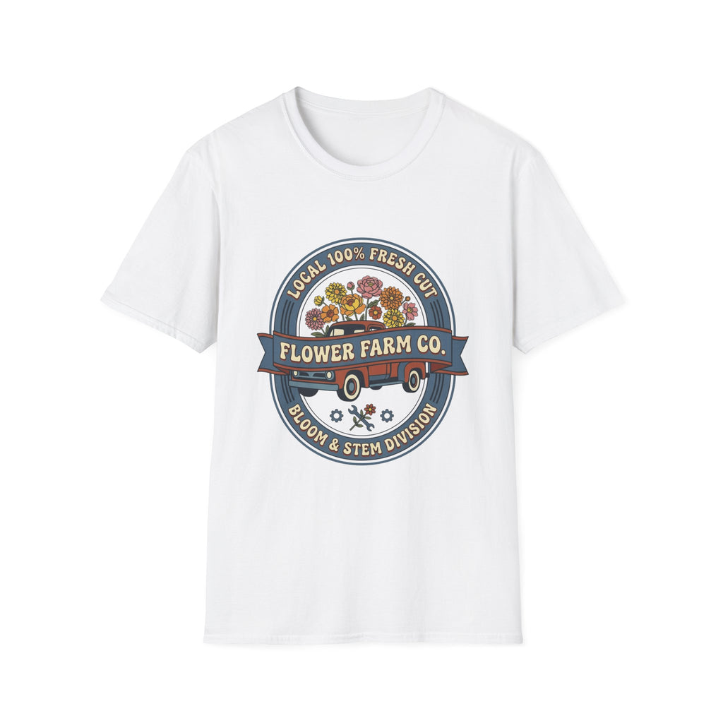 Flower Farm Truck T-Shirt