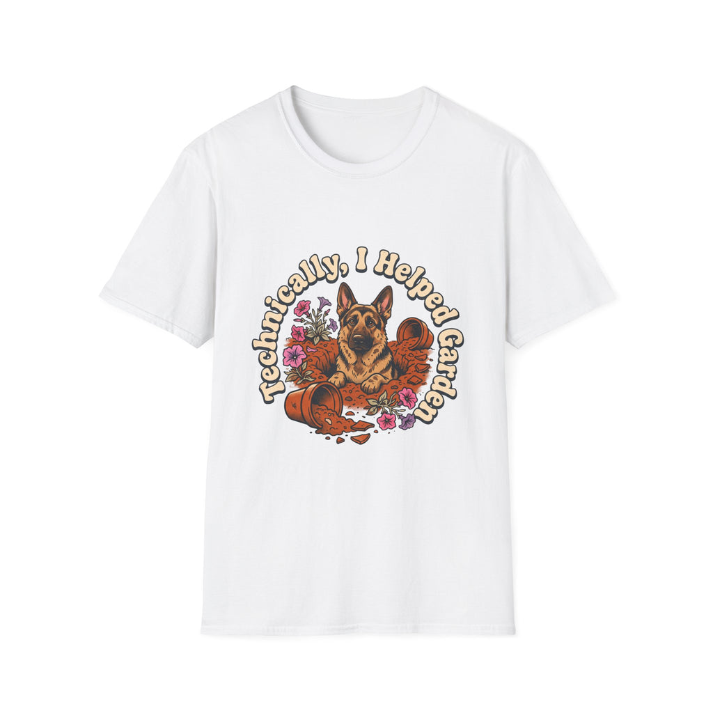 Helped-German Shepherd T-Shirt