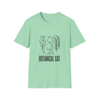 Botanical Cat Sketch T-Shirt