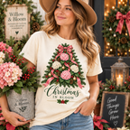 Christmas in Bloom Tee