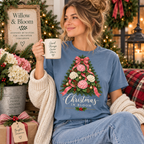 Christmas in Bloom Tee
