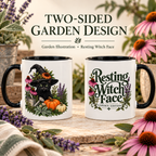 Resting Witch Face Mug