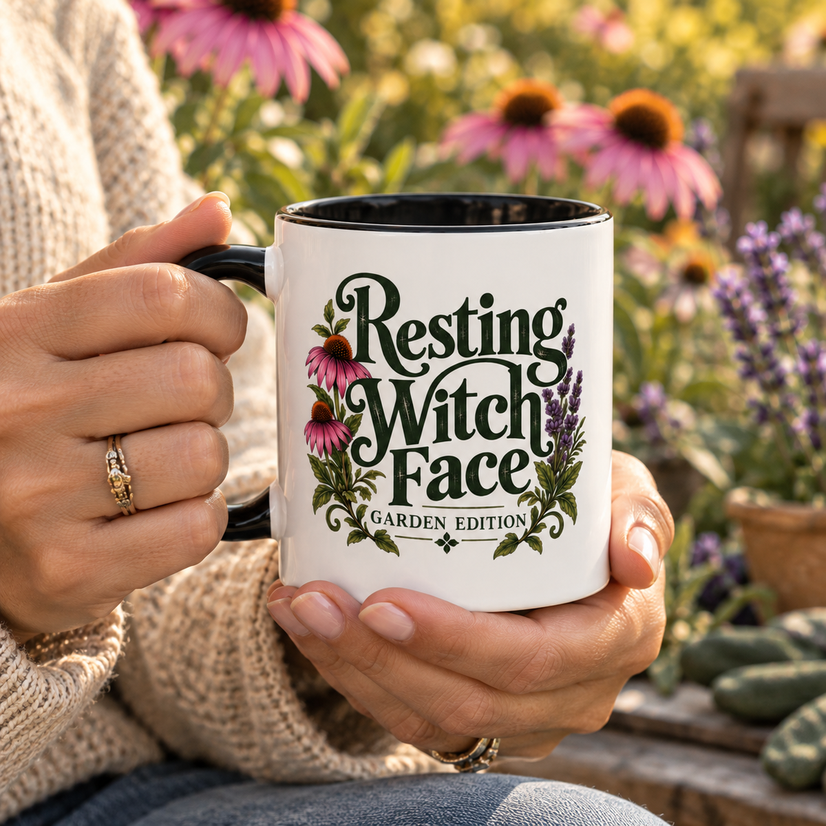 Resting Witch Face Mug