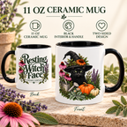 Resting Witch Face Mug