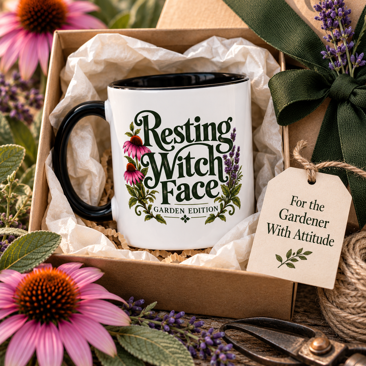 Resting Witch Face Mug