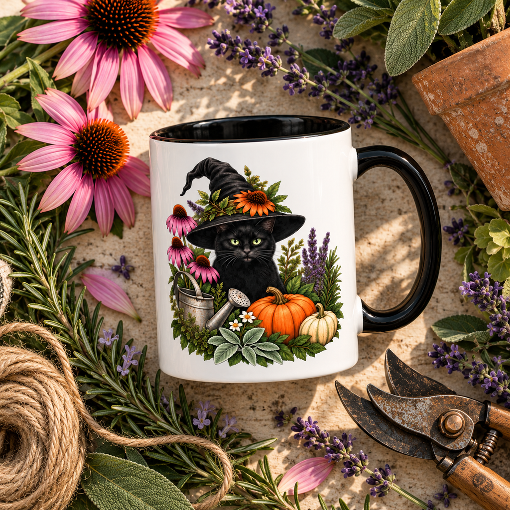 Resting Witch Face Mug