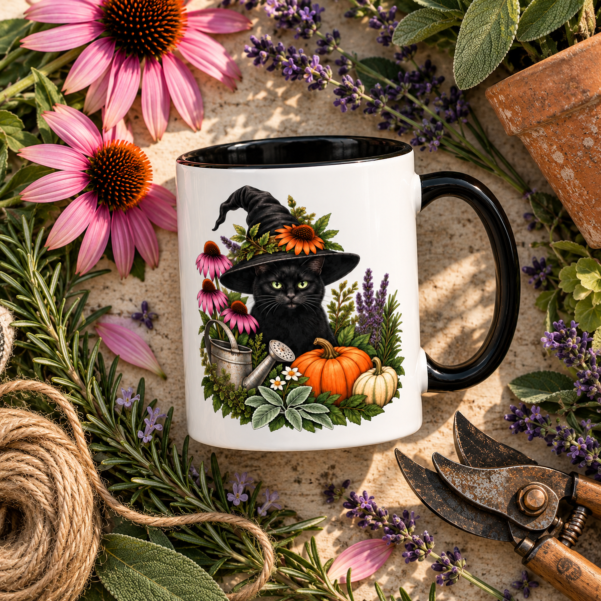 Resting Witch Face Mug