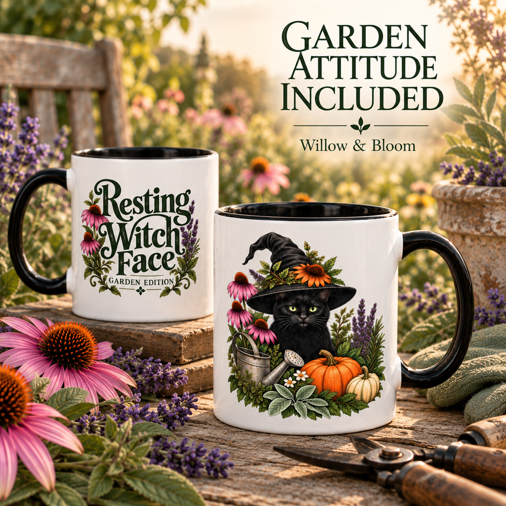 Resting Witch Face Mug