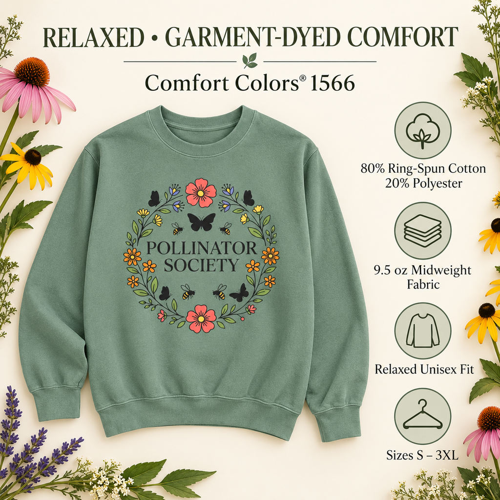 Pollinator Society Sweatshirt