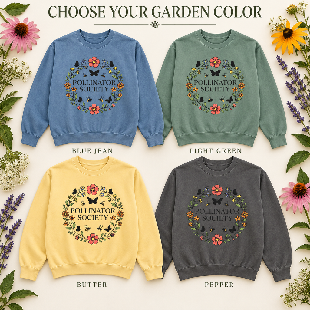 Pollinator Society Sweatshirt